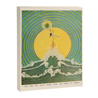 "And Pipe the Little Songs that Are Inside of Bubbles " by Dugald Stewart Walker, 1920 Canvas Print Gallery Image 6