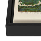 "And Pipe the Little Songs that Are Inside of Bubbles " by Dugald Stewart Walker, 1920 Framed Canvas Print Gallery Image 3
