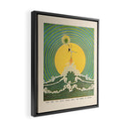 "And Pipe the Little Songs that Are Inside of Bubbles " by Dugald Stewart Walker, 1920 Framed Canvas Print Gallery Image 2