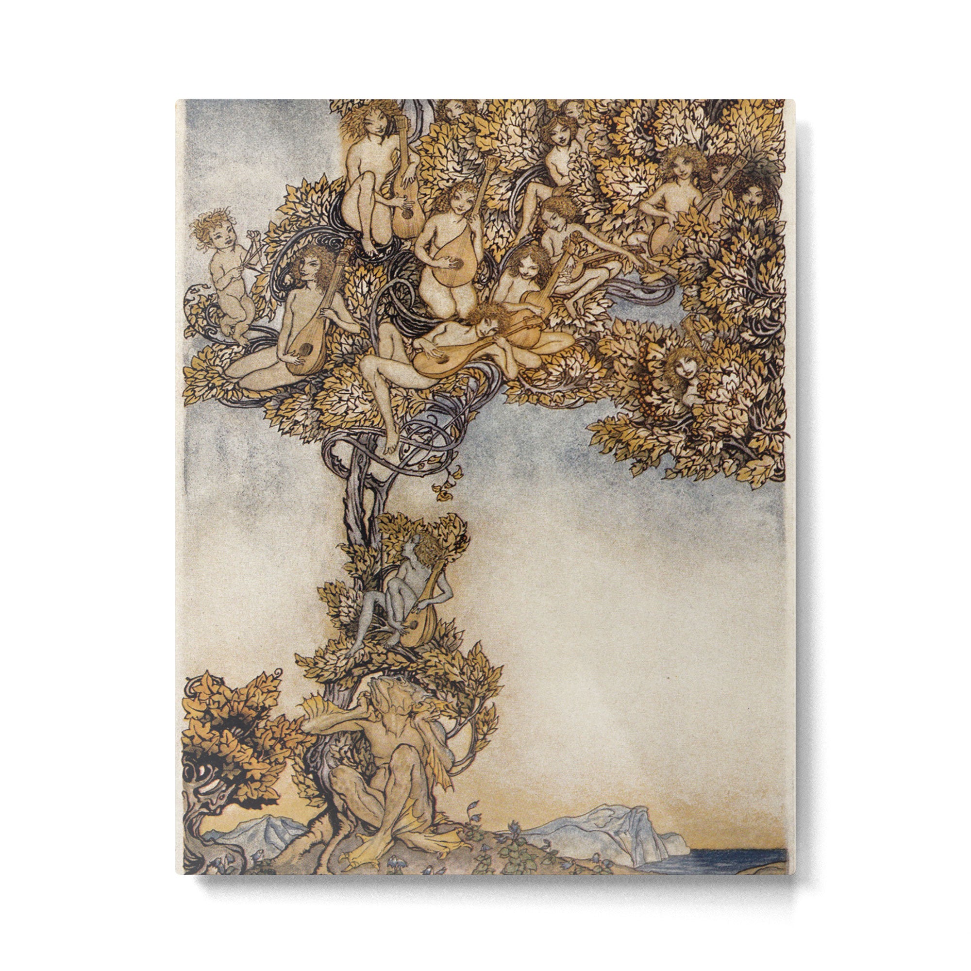 Art by Arthur Rackham for "The Tempest" by William Shakespeare (1926) Metal Print Gallery Image 4