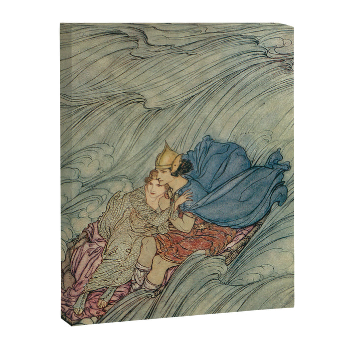 Art by Arthur Rackham for "Irish Fairy Tales," 1920 Canvas Print Gallery Image 1