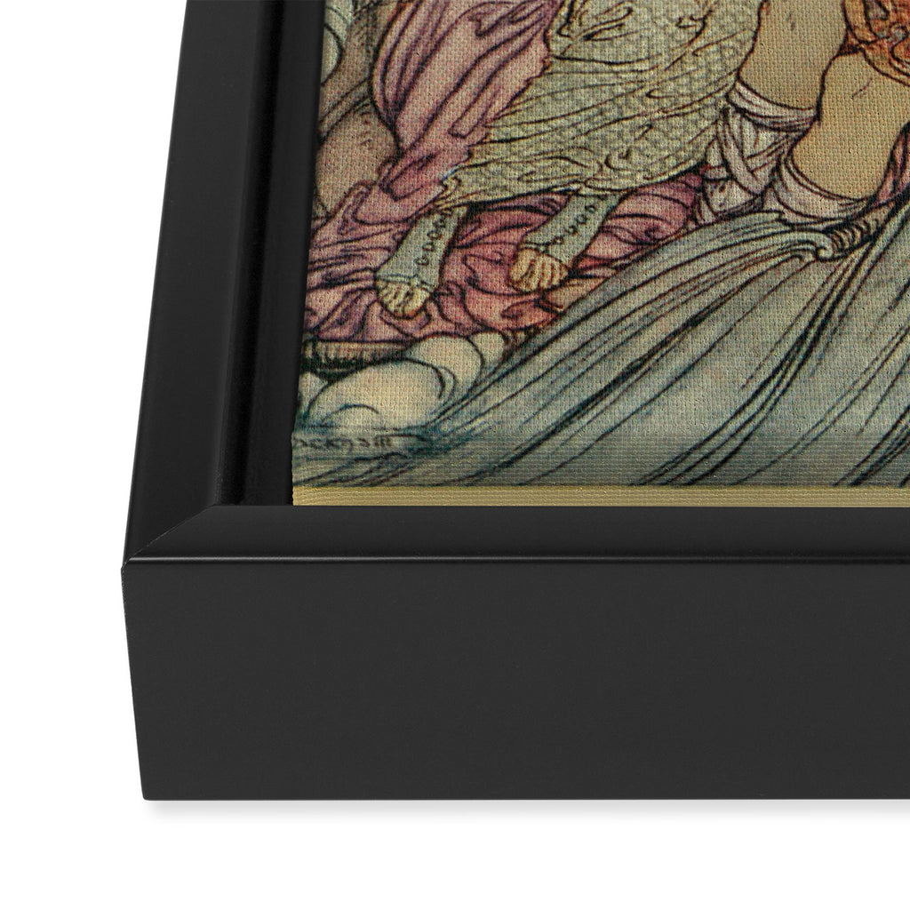 Art by Arthur Rackham for "Irish Fairy Tales," 1920 Framed Canvas Print Gallery Image 3