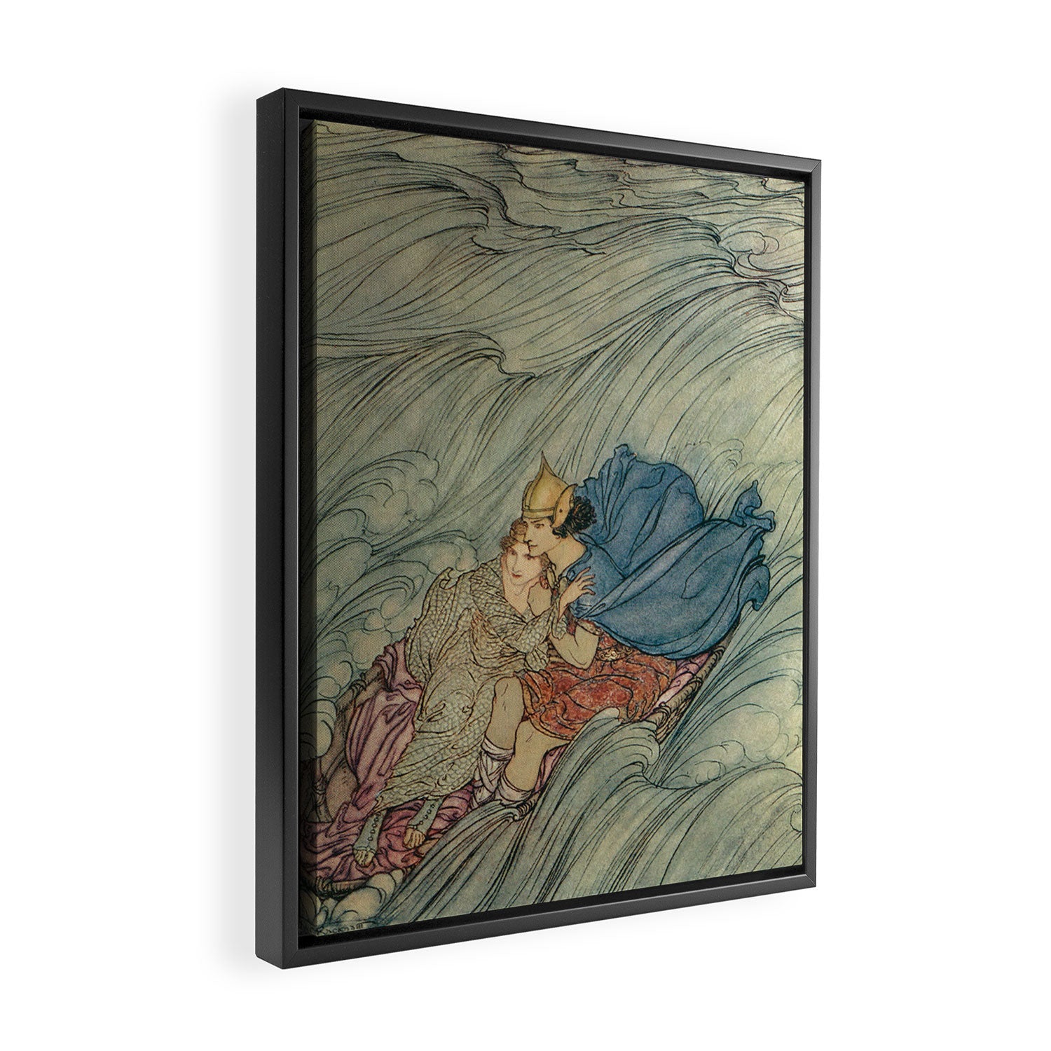 Art by Arthur Rackham for "Irish Fairy Tales," 1920 Framed Canvas Print Gallery Image 2