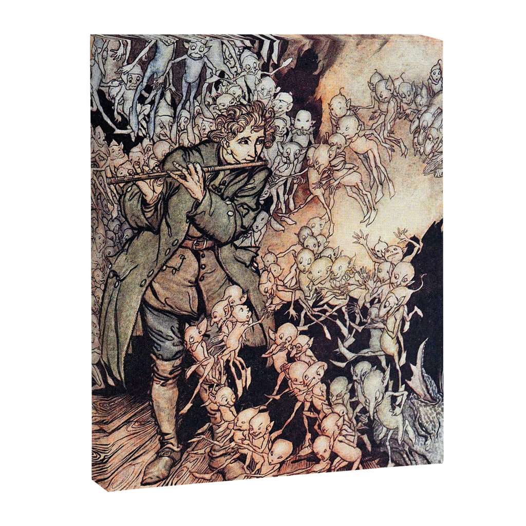 Art by Arthur Rackham for the Brothers Grimm fairy tale "The Gnomes," 1917 Canvas Print Gallery Image 6