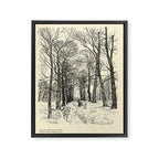Art by Arthur Rackham from "PeterPan in Kensington Gardens," 1906 Framed Canvas Print Gallery Image 6