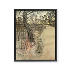 Art by Arthur Rackham from "PeterPan in Kensington Gardens," 1906 Framed Canvas Print Gallery Image 6