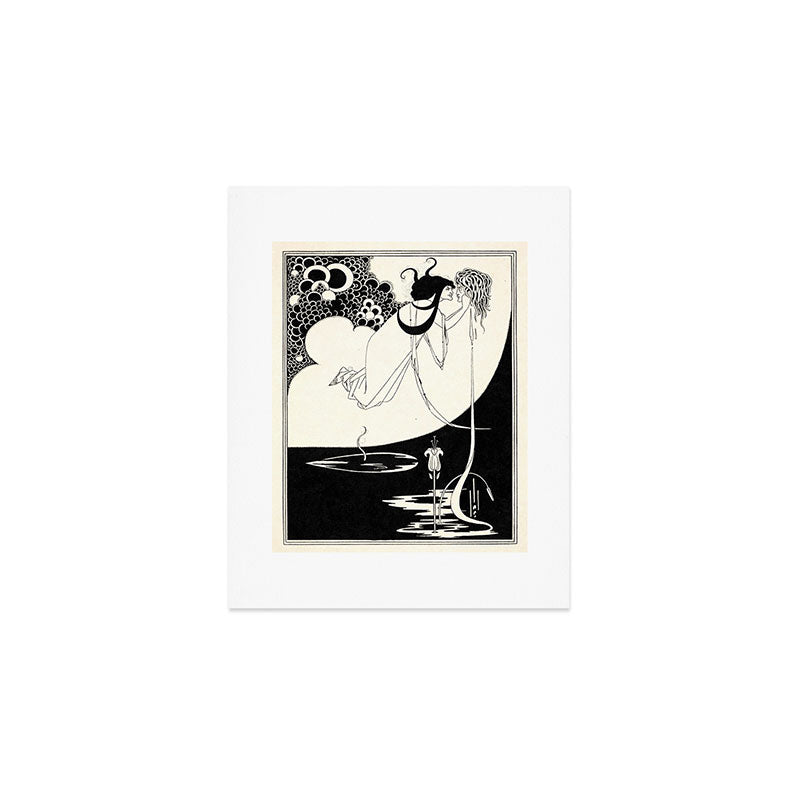 Art by Aubrey Beardsley for "Salome" by Oscar Wilde (1893) Art Print Gallery Image 1