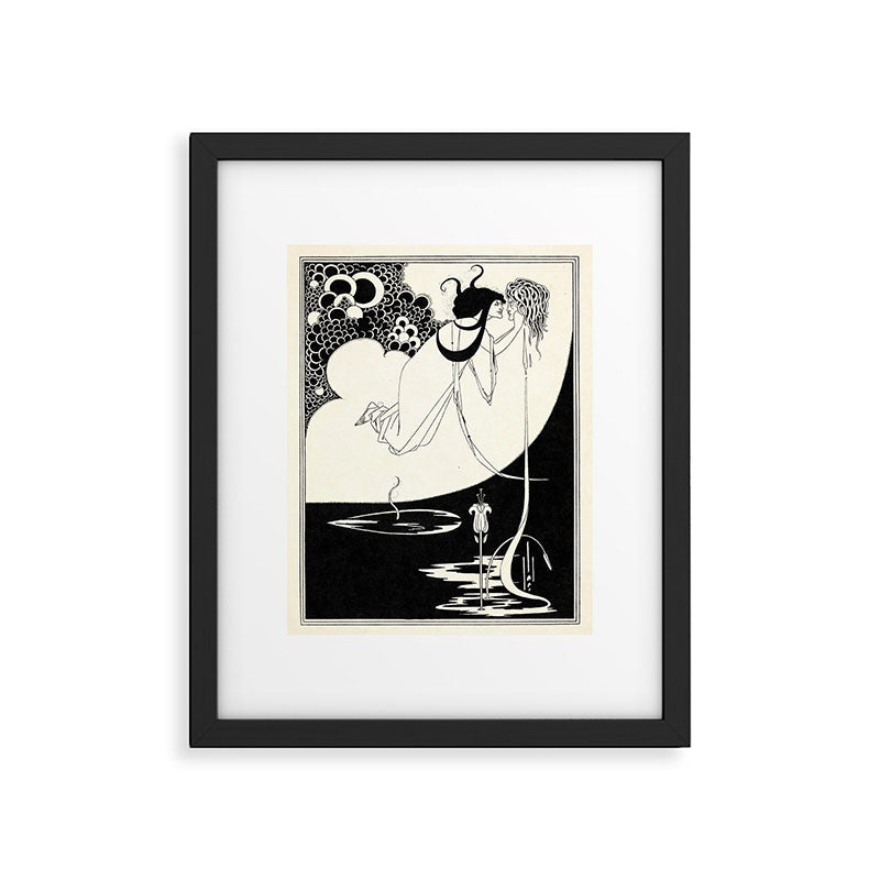 Art by Aubrey Beardsley for "Salome" by Oscar Wilde (1893) Framed Art Print Gallery Image 5