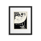 Art by Aubrey Beardsley for "Salome" by Oscar Wilde (1893) Framed Art Print Gallery Image 5