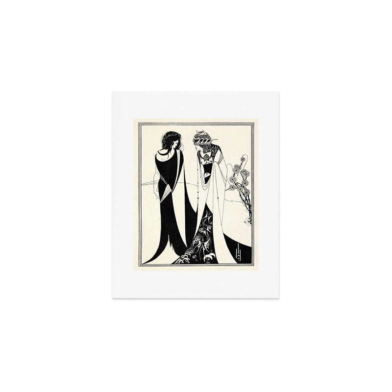 Art by Aubrey Beardsley for "Salome" by Oscar Wilde (1893) Art Print Gallery Image 1