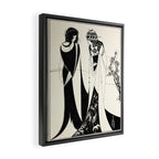 Art by Aubrey Beardsley for "Salome" by Oscar Wilde (1893) Framed Canvas Print Gallery Image 2