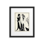 Art by Aubrey Beardsley for "Salome" by Oscar Wilde (1893) Framed Art Print Gallery Image 5