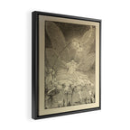 Art by Dorothy Lathrop for "Down-Adown-Derry" by Walter de la Mare (1922) Framed Canvas Print Gallery Image 2