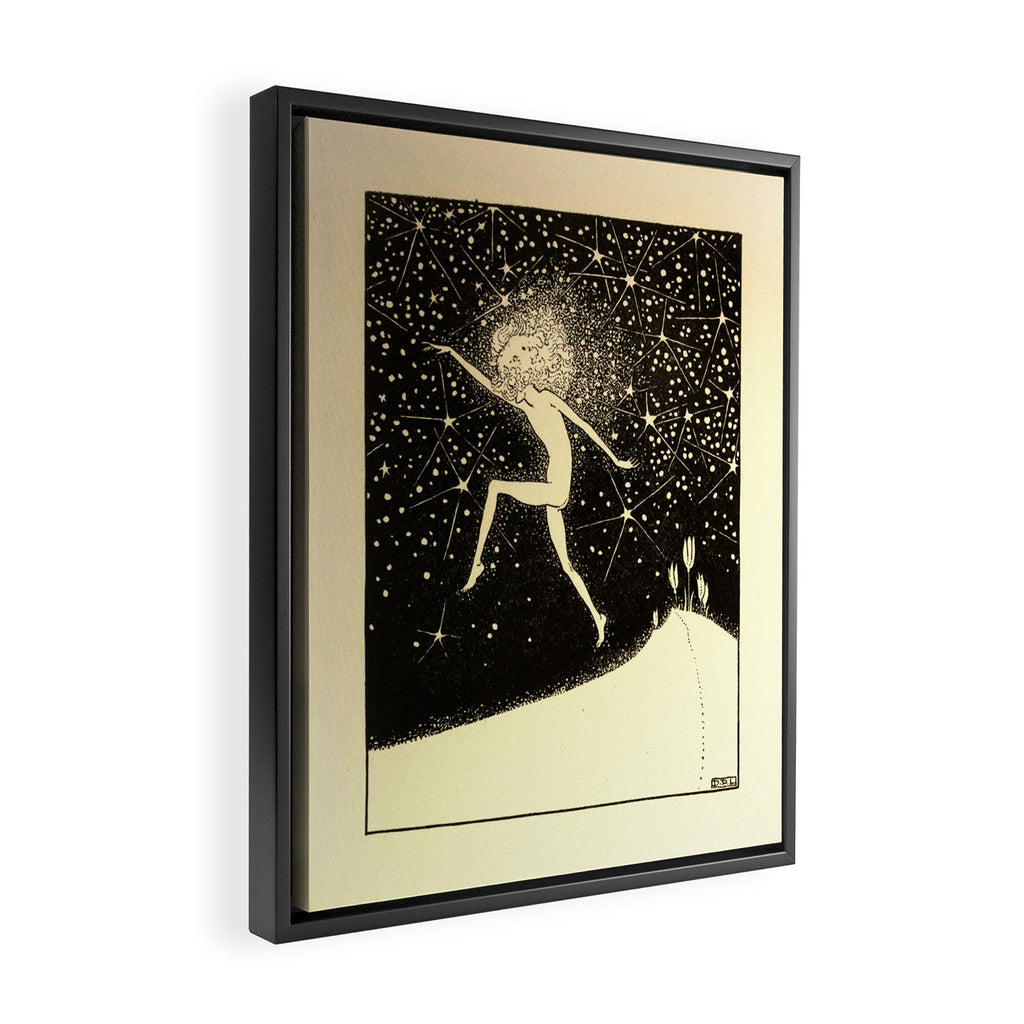 Art by Dorothy Lathrop for "Down-Adown-Derry" by Walter de la Mare (1922) Framed Canvas Print Gallery Image 2
