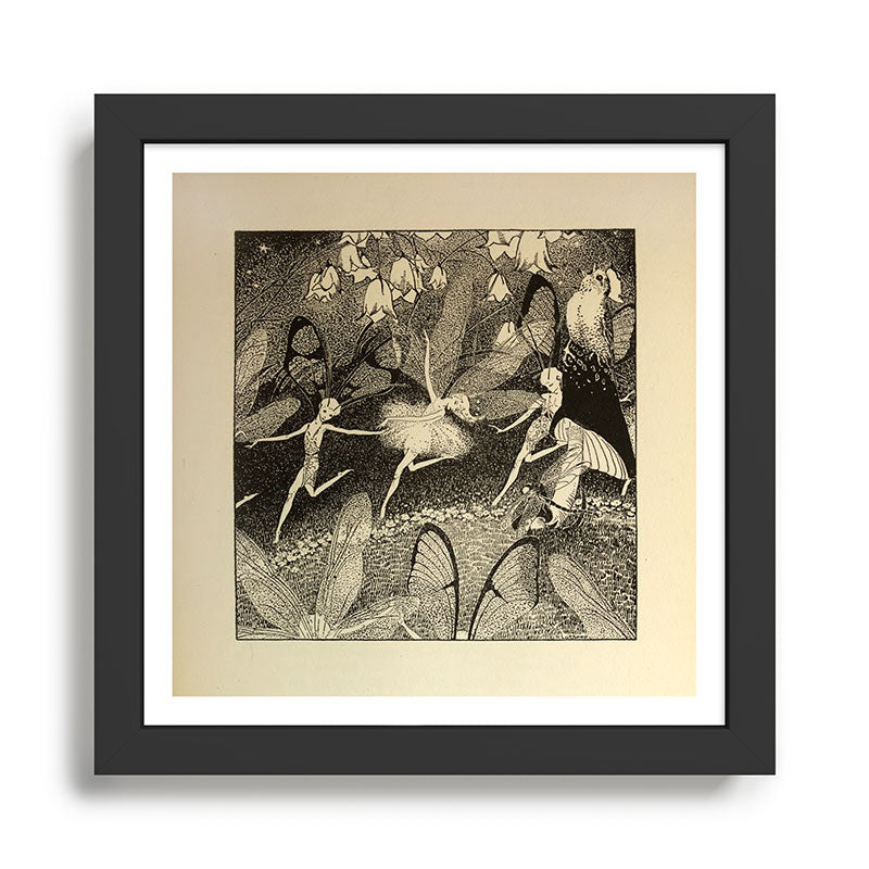 Art by Dorothy Lathrop for "Down-Adown-Derry" by Walter de la Mare (1922) Framed Art Print Gallery Image 1