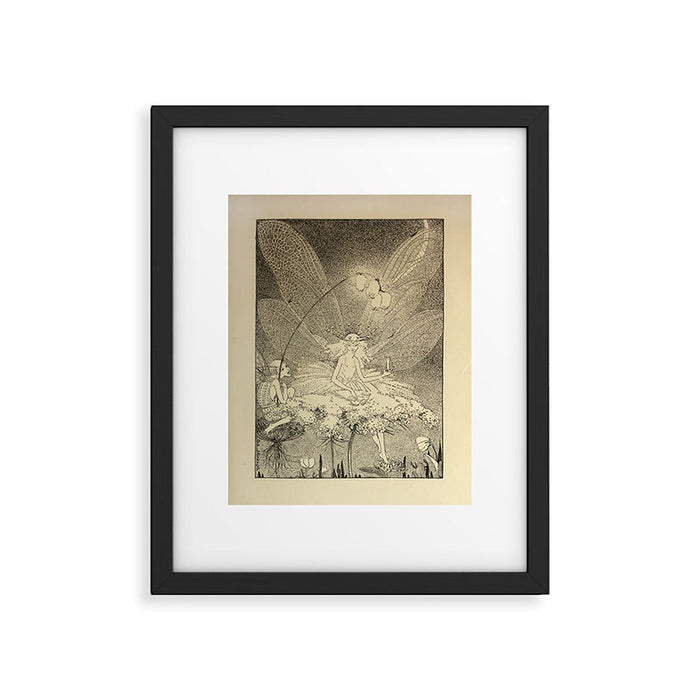 Art by Dorothy Lathrop for "Down-Adown-Derry" by Walter de la Mare (1922) Framed Art Print Gallery Image 1