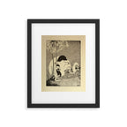 Art by Dorothy Lathrop for "Down-Adown-Derry" by Walter de la Mare (1922) Framed Art Print Gallery Image 5