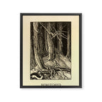 Art by Dorothy Lathrop for "Down-Adown-Derry" by Walter de la Mare (1922) Framed Canvas Print Gallery Image 6