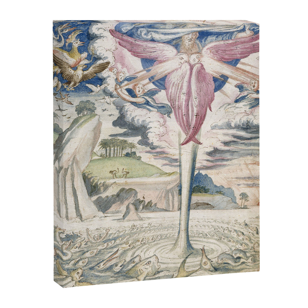 Art by Francisco de Holanda from "Images of the Ages of the World," 1573 Canvas Print Gallery Image 6