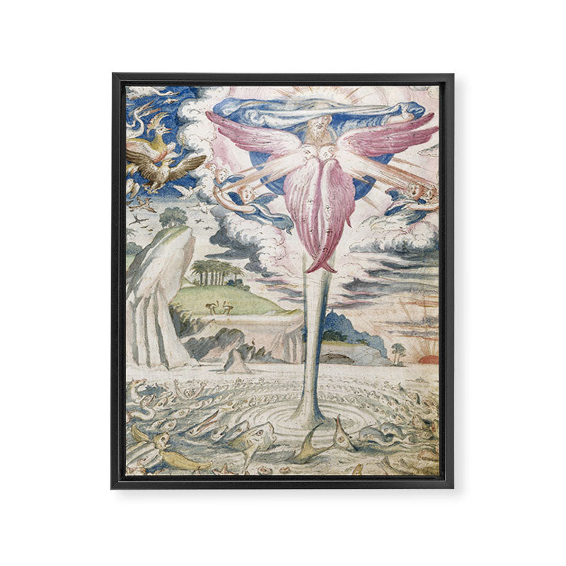 Art by Francisco de Holanda from "Images of the Ages of the World," 1573 Framed Canvas Print Gallery Image 6