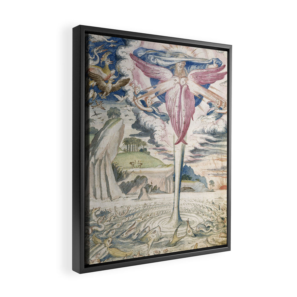 Art by Francisco de Holanda from "Images of the Ages of the World," 1573 Framed Canvas Print Gallery Image 2