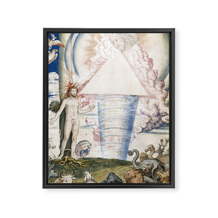 Art by Francisco de Holanda from "Images of the Ages of the World," 1573 Framed Canvas Print Gallery Image 1