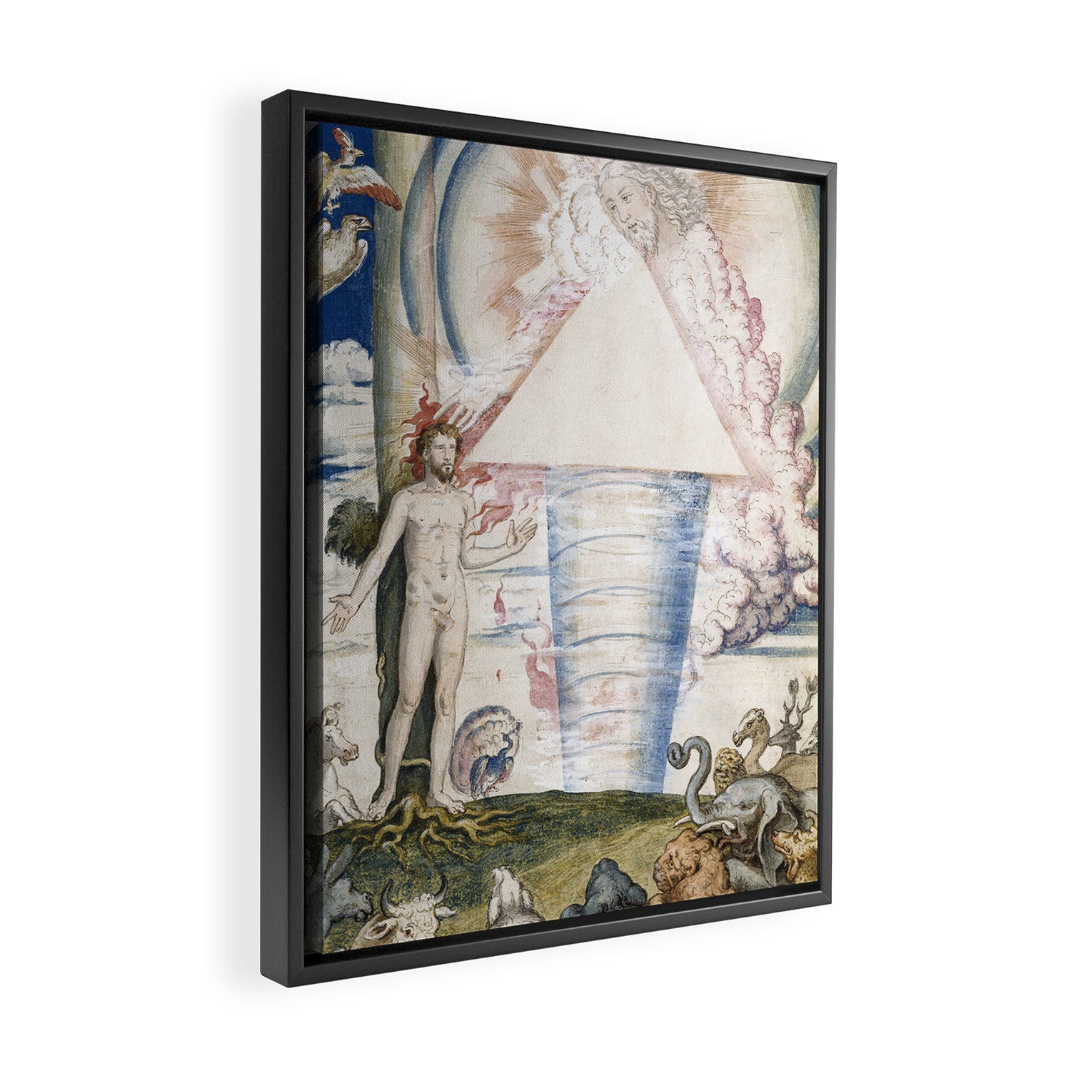 Art by Francisco de Holanda from "Images of the Ages of the World," 1573 Framed Canvas Print Gallery Image 2