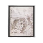 Art by Francisco de Holanda from "Images of the Ages of the World," 1573 Framed Canvas Print Gallery Image 6