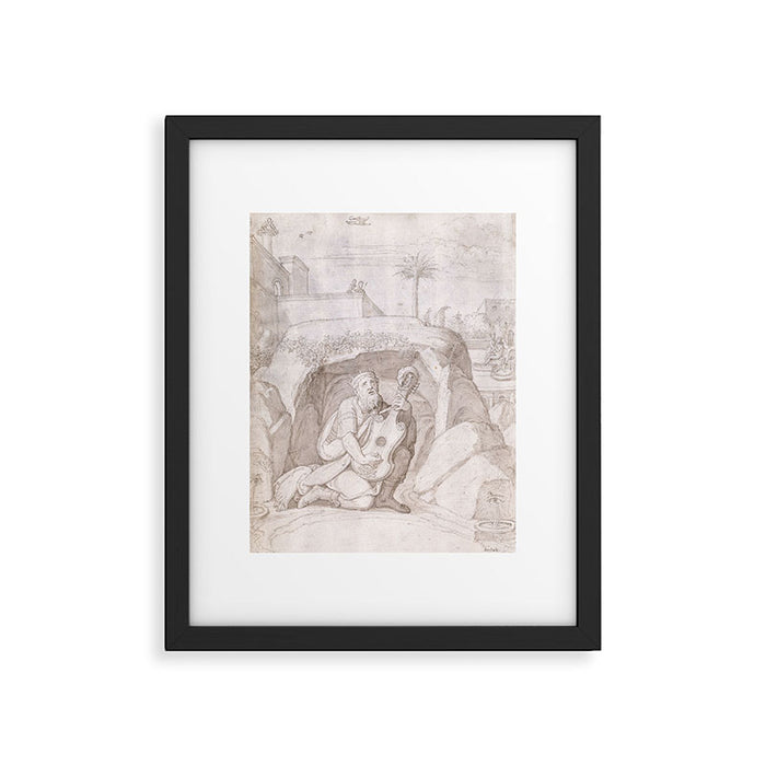 Art by Francisco de Holanda from "Images of the Ages of the World," 1573 Framed Art Print Gallery Image 1