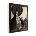 Art by Harry Clarke for a 1933 edition of Edgar Allan Poe's "Tales of Mystery and Imagination" Framed Canvas Print Gallery Image 2