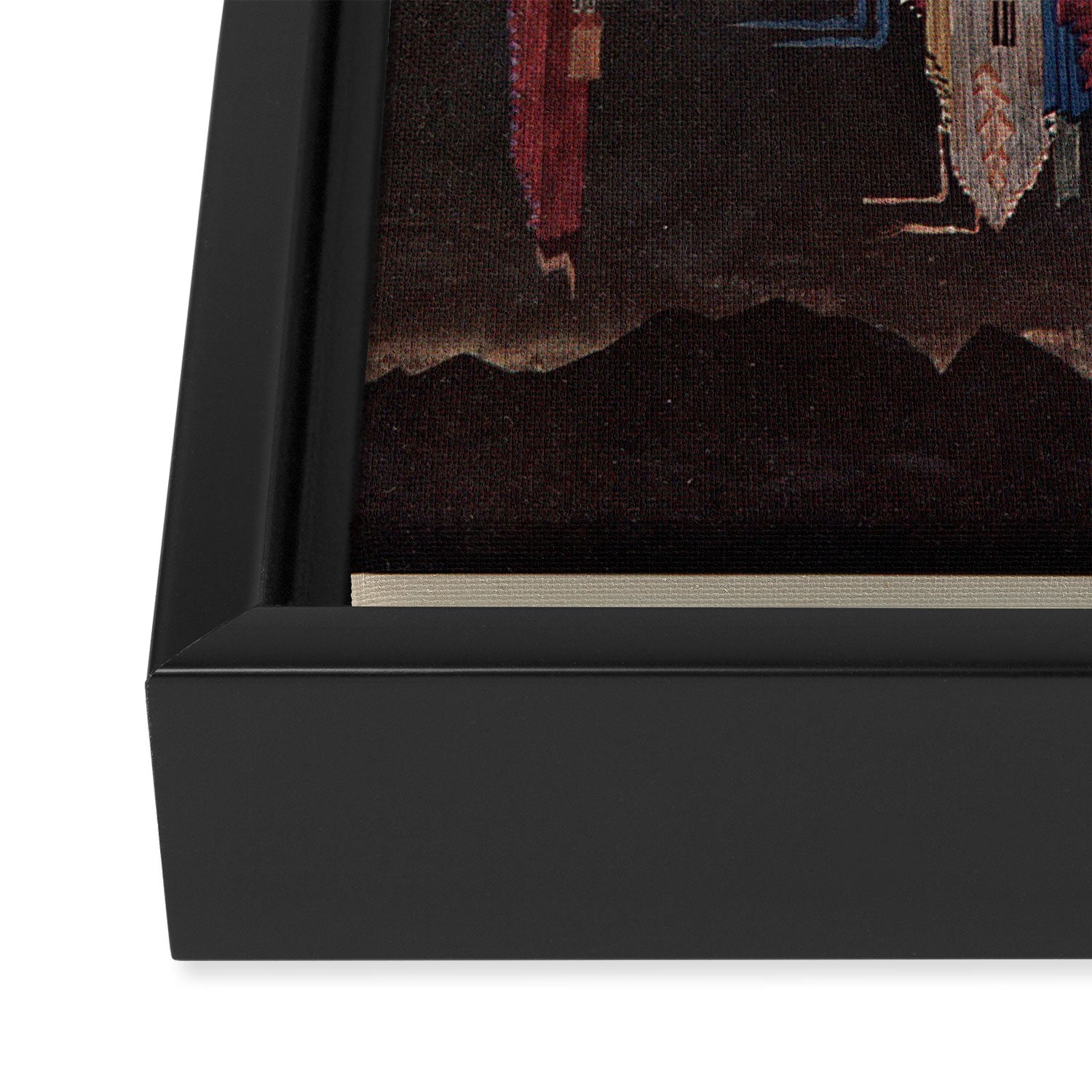 Art by Harry Clarke for a 1933 edition of Edgar Allan Poe's "Tales of Mystery and Imagination" Framed Canvas Print Gallery Image 3