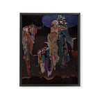 Art by Harry Clarke for a 1933 edition of Edgar Allan Poe's "Tales of Mystery and Imagination" Framed Canvas Print Gallery Image 6