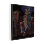 Art by Harry Clarke for a 1933 edition of Edgar Allan Poe's "Tales of Mystery and Imagination" Framed Canvas Print Gallery Image 2