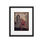 Art by Harry Clarke for a 1933 edition of Edgar Allan Poe's "Tales of Mystery and Imagination" Framed Art Print Gallery Image 5