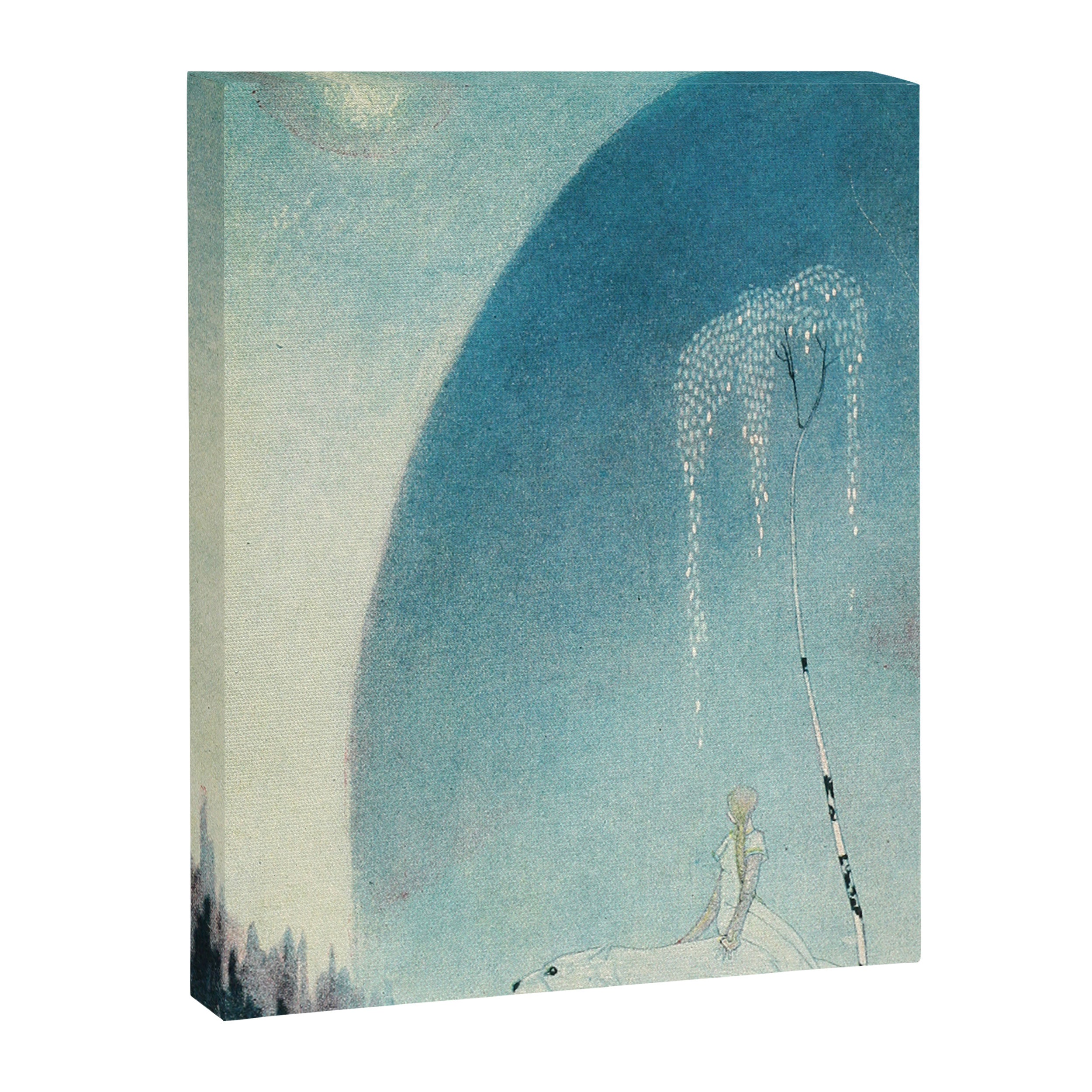 Art by Kay Nielsen from "East of the Sun and West of the Moon" (1914) Canvas Print Gallery Image 6