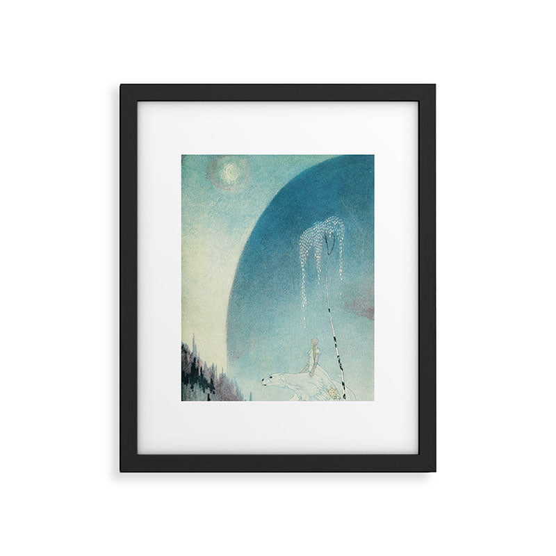 Art by Kay Nielsen from "East of the Sun and West of the Moon" (1914) Framed Art Print Gallery Image 5