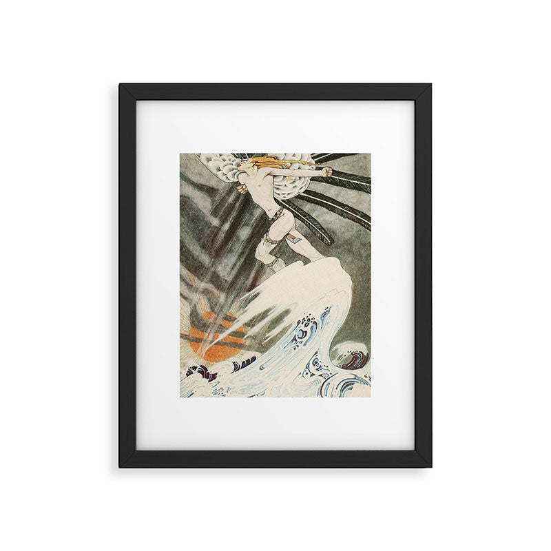 Art by Kay Nielsen from "East of the Sun and West of the Moon" (1914) Framed Art Print Gallery Image 5