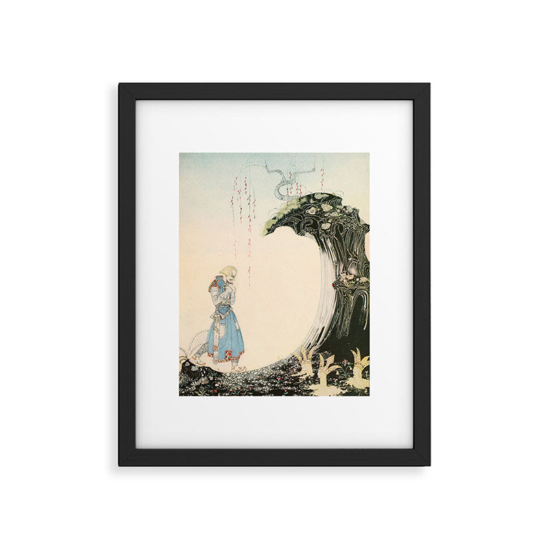 Art by Kay Nielsen from "East of the Sun and West of the Moon" (1914) Framed Art Print Gallery Image 5