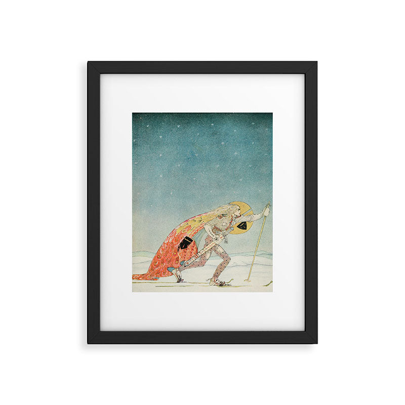 Art by Kay Nielsen from "East of the Sun and West of the Moon" (1914) Framed Art Print Gallery Image 5