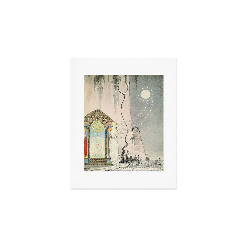 Art by Kay Nielsen from "East of the Sun and West of the Moon" (1914) Art Print Gallery Image 1
