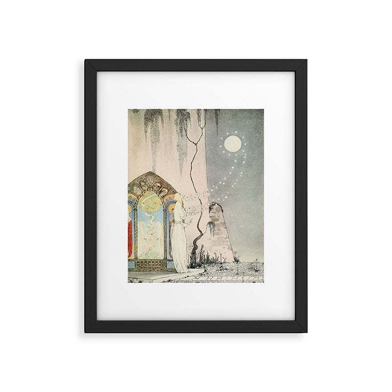 Art by Kay Nielsen from "East of the Sun and West of the Moon" (1914) Framed Art Print Gallery Image 5