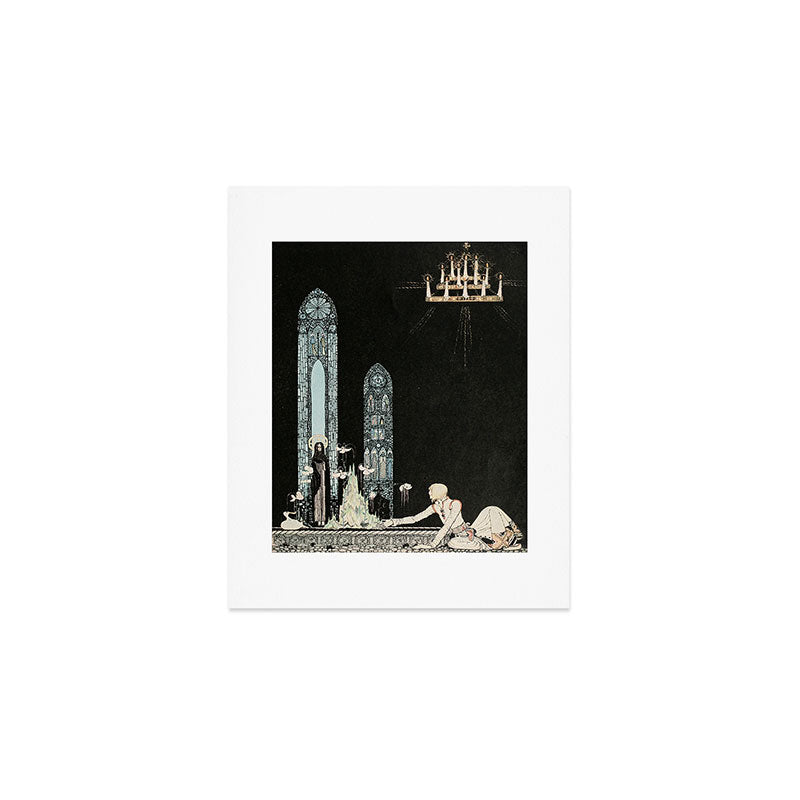 Art by Kay Nielsen from "East of the Sun and West of the Moon" (1914) Art Print Gallery Image 1