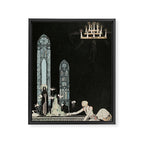 Art by Kay Nielsen from "East of the Sun and West of the Moon" (1914) Framed Canvas Print Gallery Image 3