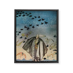Art by Kay Nielsen from "East of the Sun and West of the Moon" (1914) Framed Canvas Print Gallery Image 3