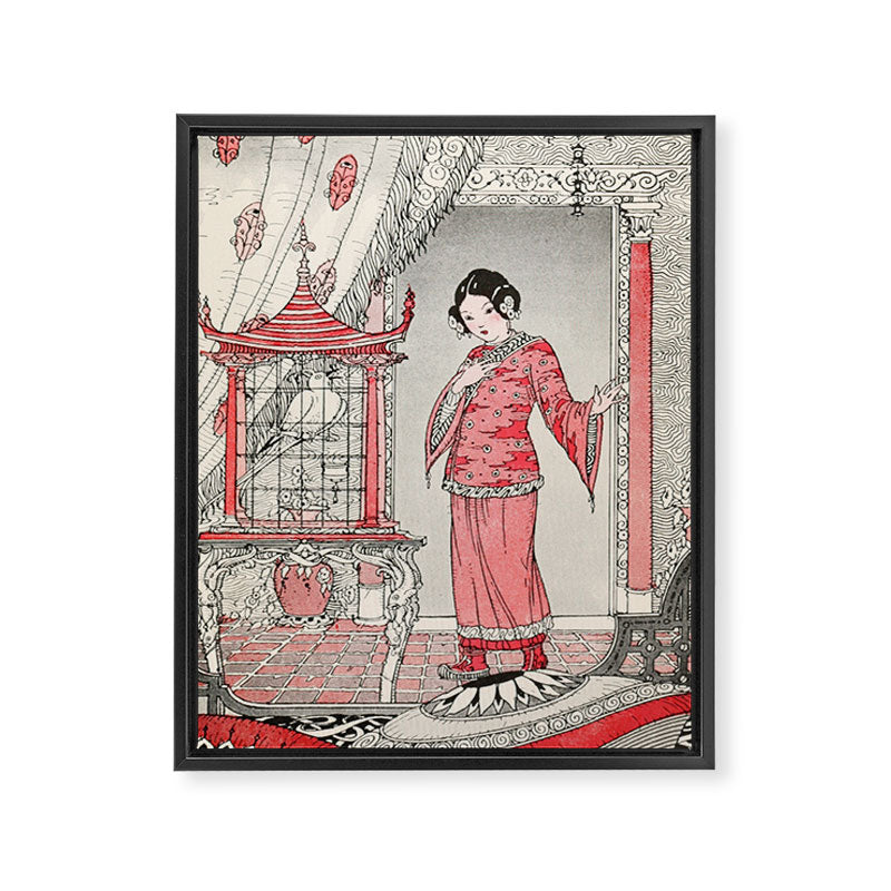 Art by Maurice "Jake" Day from "Wonder Tales from Tibet," 1922 Framed Canvas Print Gallery Image 6