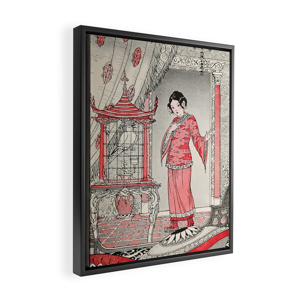 Art by Maurice "Jake" Day from "Wonder Tales from Tibet," 1922 Framed Canvas Print Gallery Image 2