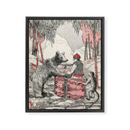 Art by Maurice "Jake" Day from "Wonder Tales from Tibet," 1922 Framed Canvas Print Gallery Image 6