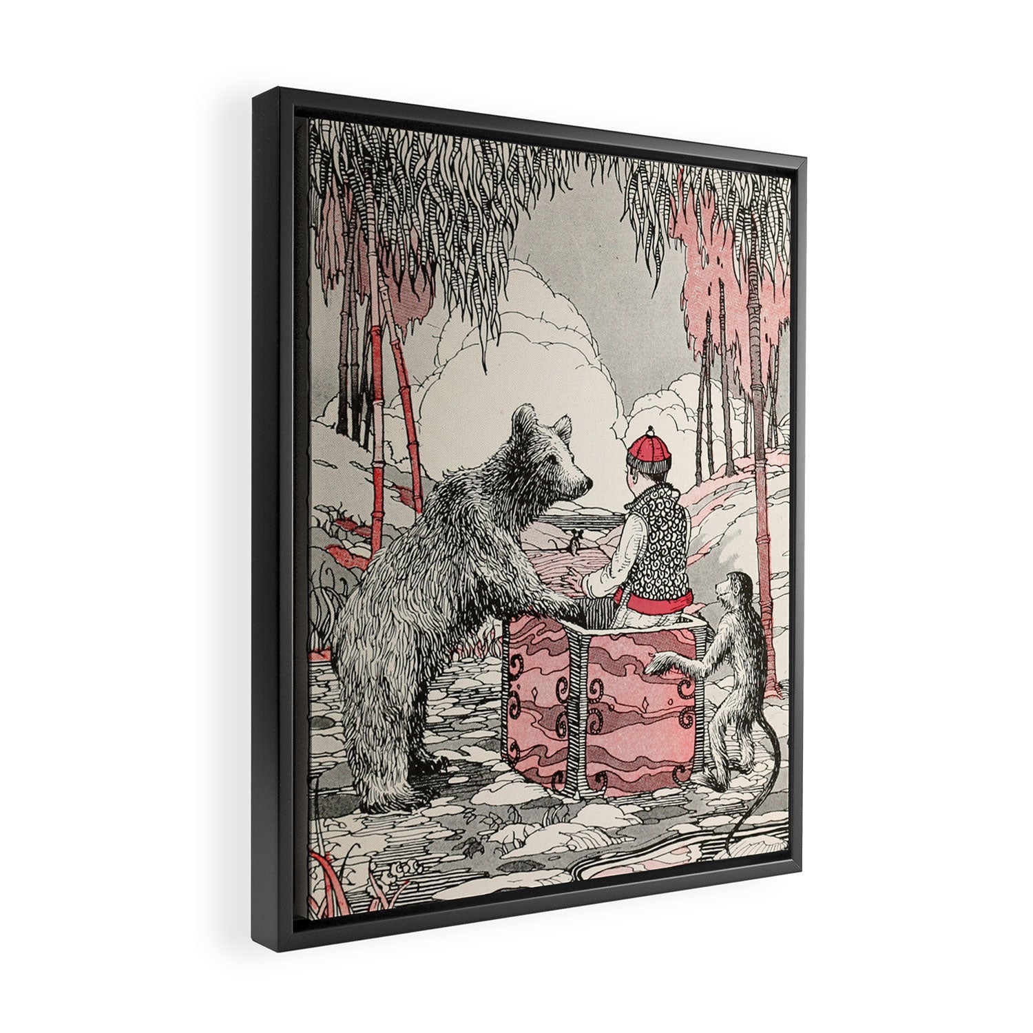Art by Maurice "Jake" Day from "Wonder Tales from Tibet," 1922 Framed Canvas Print Gallery Image 2