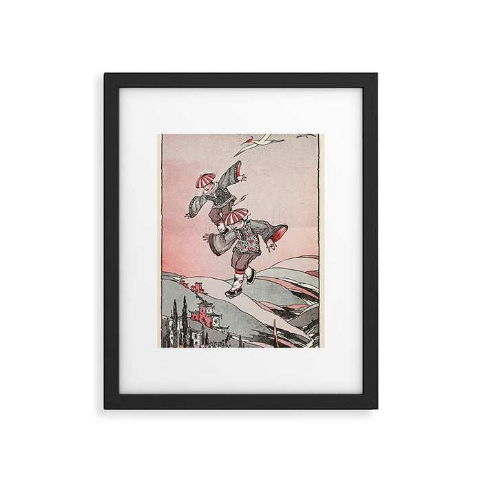 Art by Maurice "Jake" Day from "Wonder Tales from Tibet," 1922 Framed Art Print Gallery Image 1
