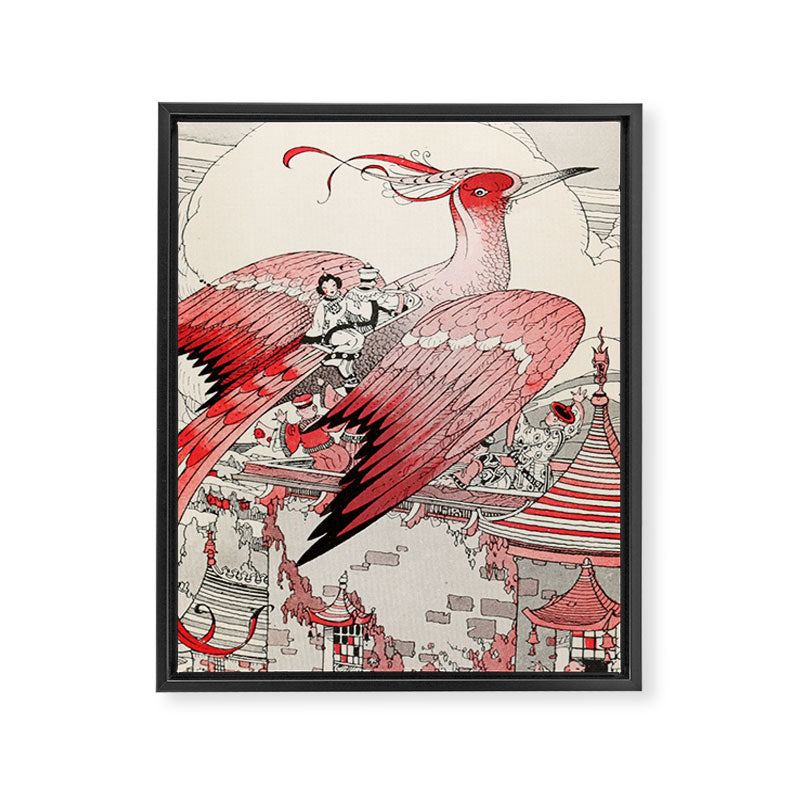 Art by Maurice "Jake" Day from "Wonder Tales from Tibet," 1922 Framed Canvas Print Gallery Image 6